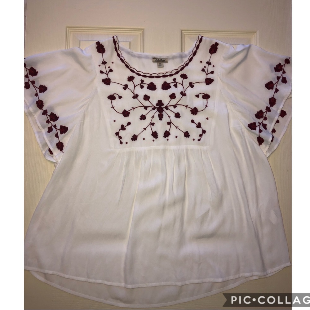 Women XL Lucky Brand blouse